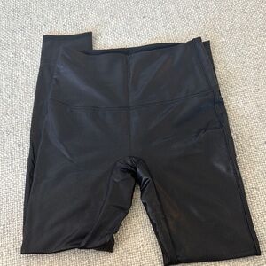 Jane and Bleecker Black Leggings Sleek Stretchy Design